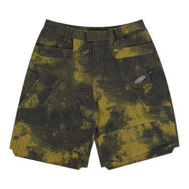 Pleasures Oval Tactical Cargo Shorts 'Yellow'