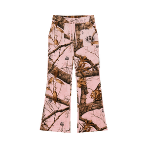 Pleasures RealTree Velour Layla Track Pants 'Pink Camo'