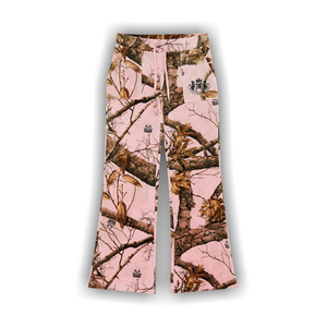 Pleasures RealTree Velour Layla Track Pants 'Pink Camo'