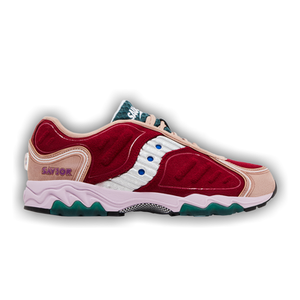 Jae Tips x Saucony Matrix 'No Shoes In The House - Cranberry'