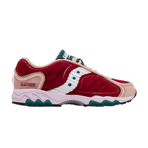 Jae Tips x Saucony Matrix 'No Shoes In The House - Cranberry'