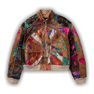 Who Decides War Flight Window Jacket 'Multicolor'