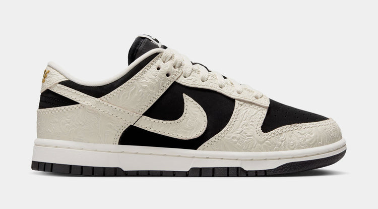 Nike Wmns Dunk Low 'Embossed Black Sail'