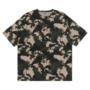 BAPE Map Camo Ape Head One Point Relaxed Fit Tee 'Green'