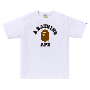 BAPE College Tee 'White'