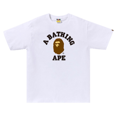 BAPE College Tee 'White'
