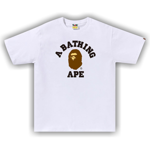 BAPE College Tee 'White'