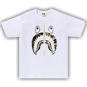 BAPE 1st Camo Separate Shark Tee 'White'