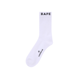 BAPE Socks (3 Pack) 'White'