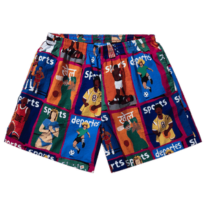 Market Illustrated Tech Shorts 'Multicolor'