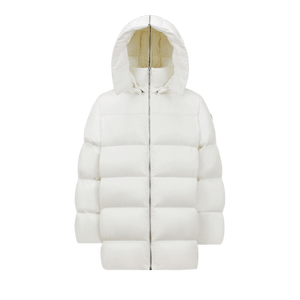 Moncler x Rick Owens Woven Hooded Cyclopic Coat 'Milk'