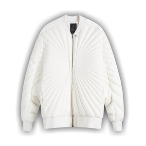 Moncler x Rick Owens Woven Radiance Peter Jacket 'Milk'
