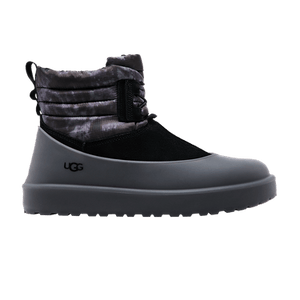 UGG Classic Mini Lace-Up Weather Smokescreen Boot 'Black'