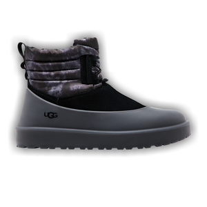 UGG Classic Mini Lace-Up Weather Smokescreen Boot 'Black'