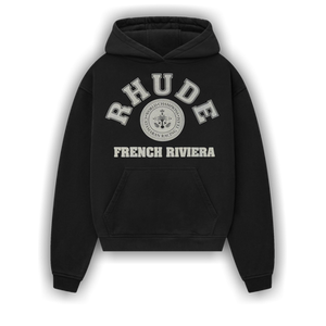 Rhude French Riviera Hoodie 'Vintage Black'