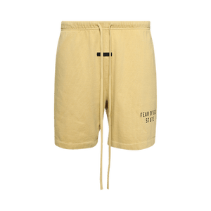 Fear of God Essentials Heavy Jersey Soccer Short 'Amber'