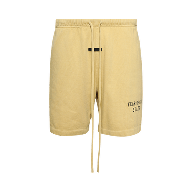 Fear of God Essentials Heavy Jersey Soccer Short 'Amber'