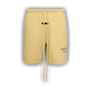 Fear of God Essentials Heavy Jersey Soccer Short 'Amber'
