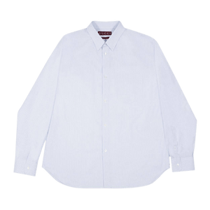 Gucci Striped Poplin Shirt 'White/Azure'