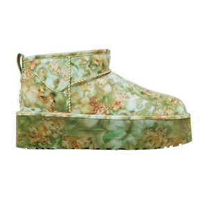 Collina Strada x UGG Classic Ultra Mini Platform Boot 'Green Floral'