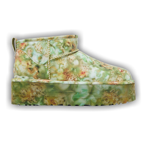 Collina Strada x UGG Classic Ultra Mini Platform Boot 'Green Floral'