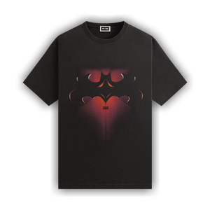 Kith x Batman Batman and Robin Logo Vintage Tee 'Black'