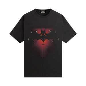 Kith x Batman Batman and Robin Logo Vintage Tee 'Black'