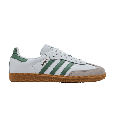 adidas Samba OG J 'White Silver Green'