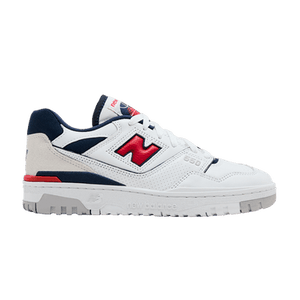New Balance 550 'White Navy True Red'