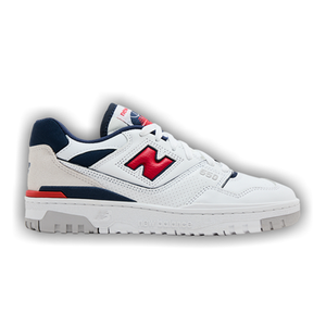 New Balance 550 'White Navy True Red'