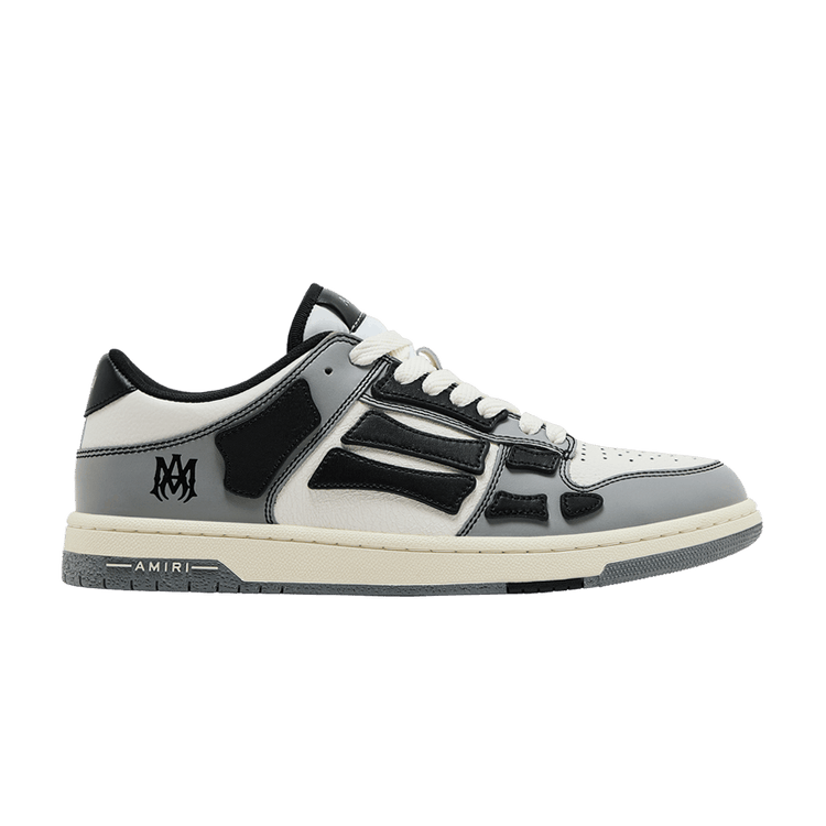 Amiri Skel Top Low 'Varsity - Grey Black' AMFOSR1077 001