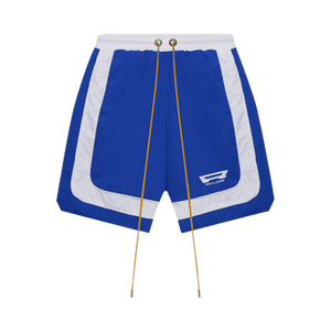 Rhude Campione Baggy Track Short 'Blue/White'