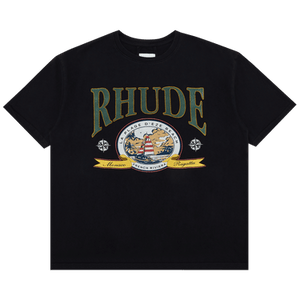 Rhude Monaco Regatta Tee 'Vintage Black'