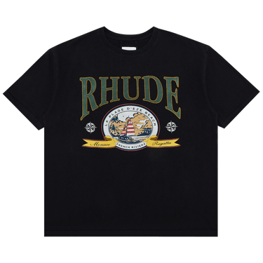Rhude Monaco Regatta Tee 'Vintage Black'