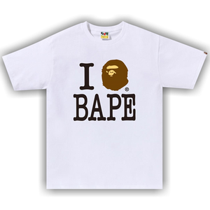 BAPE I Love BAPE Tee 'White'