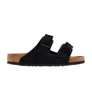 Birkenstock Arizona Soft Footbed Suede 'Black'