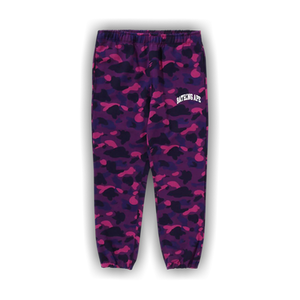 BAPE Color Camo Sweatpants 'Purple'