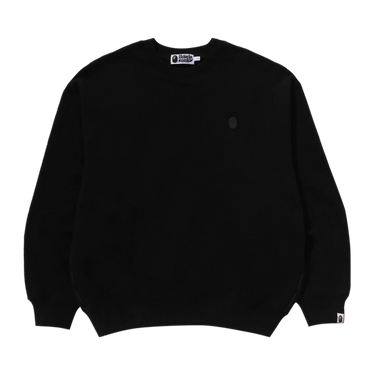 BAPE One Point Relaxed Fit Crewneck Sweatshirt 'Black'