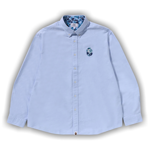 BAPE ABC Camo One Point Relaxed Fit Shirt 'Sax'