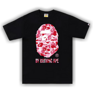 BAPE ABC Camo By Bathing Ape Tee 'Black/Pink'