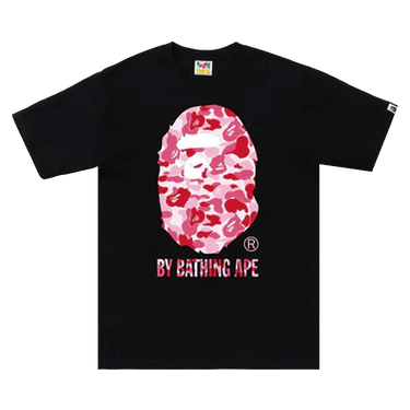 BAPE ABC Camo By Bathing Ape Tee 'Black/Pink'