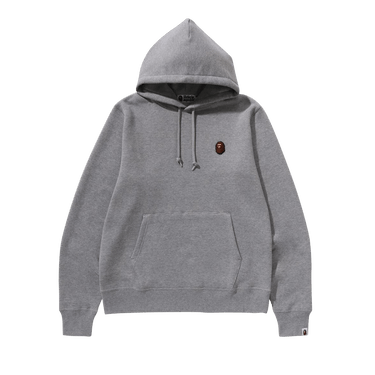 BAPE One Point Pullover Hoodie 'Grey'
