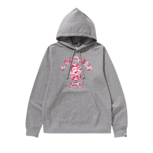 BAPE ABC Camo College Pullover Hoodie 'Grey'