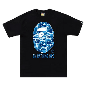 BAPE ABC Camo By Bathing Ape Tee 'Black/Blue'