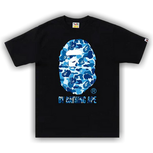 BAPE ABC Camo By Bathing Ape Tee 'Black/Blue'