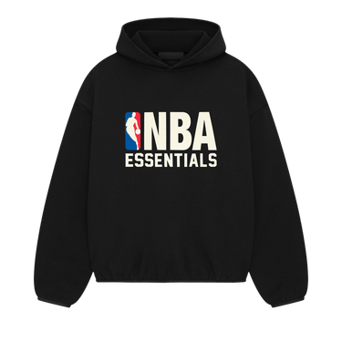Fear of God Essentials x NBA Hoodie 'Black'