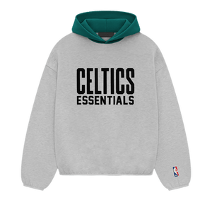 Fear of God Essentials x NBA Celtics Hoodie 'Light Heather'