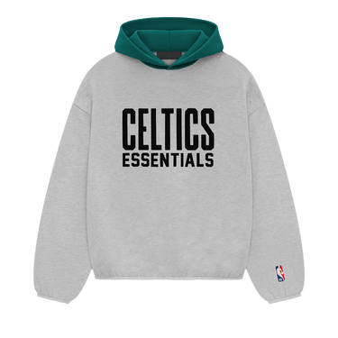 Fear of God Essentials x NBA Celtics Hoodie 'Light Heather'