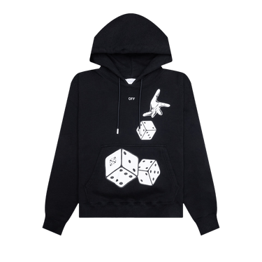 Off-White Dices Skate Hoodie 'Black/White'