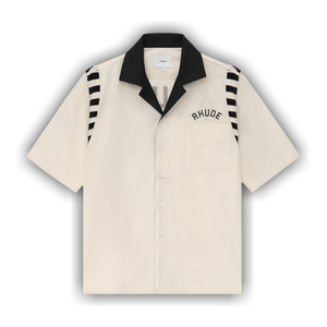 Rhude Chamonix Alpine Shirt 'White/Black'